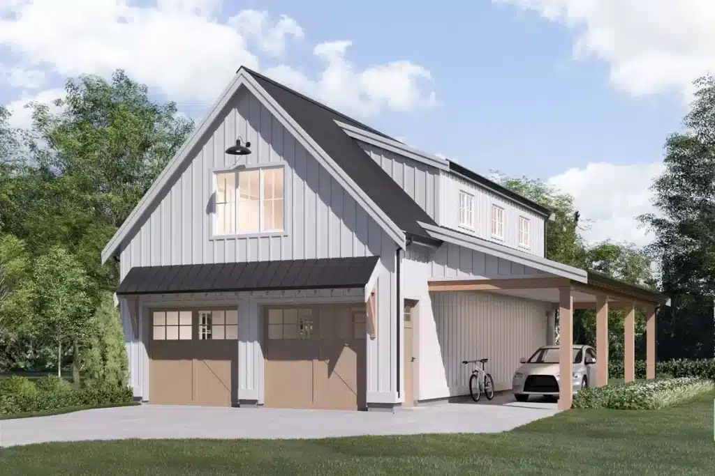 farmhouse garage floor plan